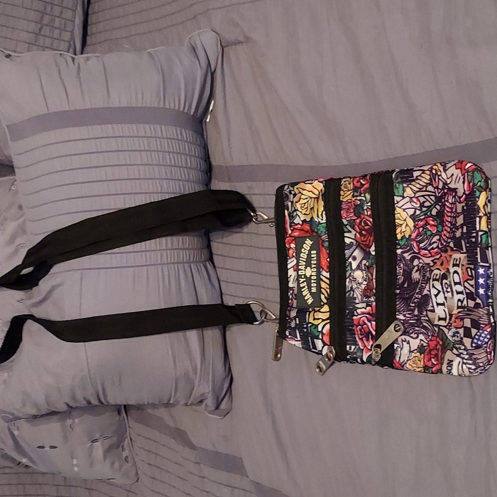 Harley Davidson Tattoo print X Body Bag
